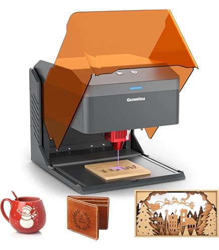 Amazon | ATOMSTACK P7 M40レーザー彫刻機、カッター、40W、ポータブル