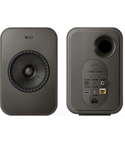 Amazon | KEF ステレオスピーカーシステムR300/PB(ブラック)(ペア