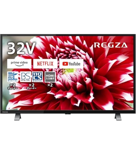 Amazon | 【整備済み品】 東芝 レグザ 32V型 液晶テレビ 32S24