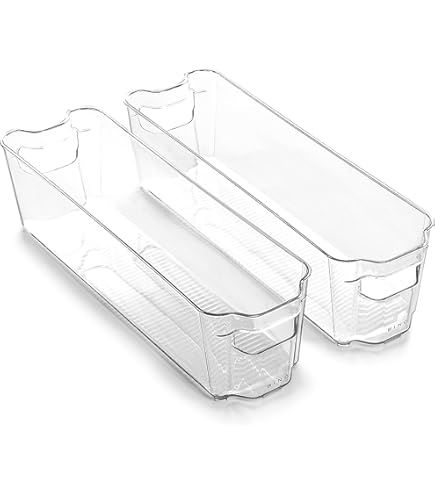 Amazon｜11インチ 直立型 冷凍庫収納バスケット ホワイトワイヤー収納