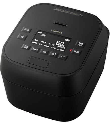 Amazon | 東芝(TOSHIBA) 炊飯器 5.5合 真空圧力IHジャー炊飯器 大火力
