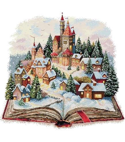 Amazon | クリスマス クロスステッチ キット、クリスマスツリー,11 CT