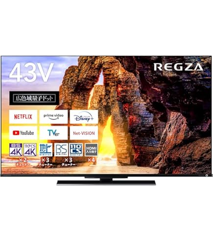 Amazon | 東芝 49V型 液晶テレビ レグザ 49Z730X 4Kチューナー内蔵 外