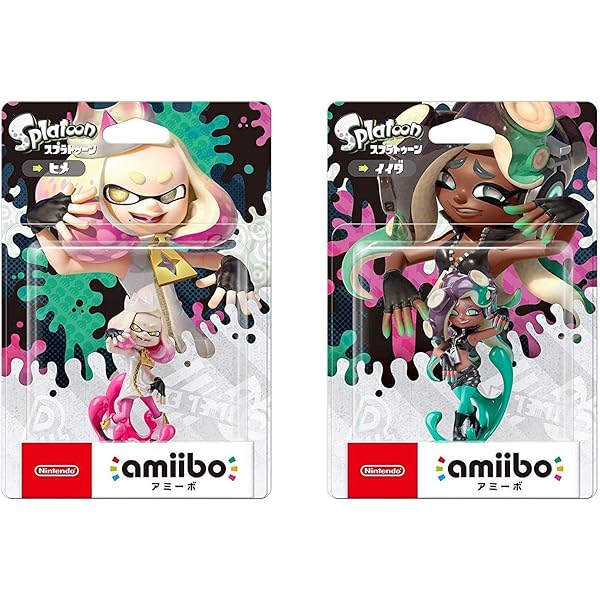 Amazon.co.jp: amiibo Girl - Neon Pink (Splatoon Series) : Video Games