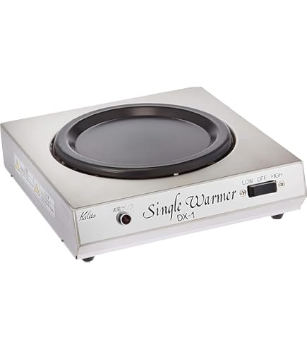 廃盤品 kalita3連ハイウォーマー （デカンタ保温用・湯沸し用