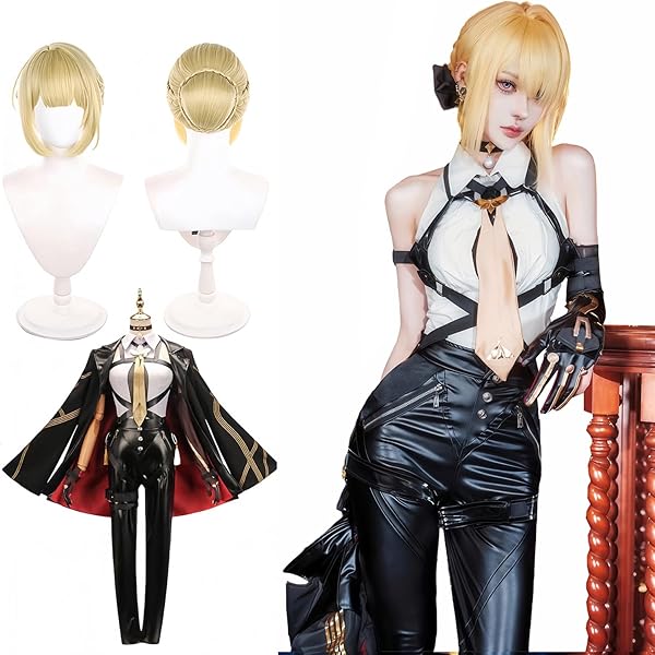 Amazon.co.jp: [DOKITOKI] バーニス コスプレ 衣装+ウィッグ ゼンレス