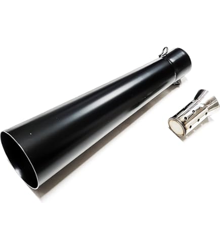 Amazon | CB250T CB400T クロスメガホン 黒/マフラー