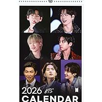 Amazon.co.jp: ジミン 卓上 カレンダー (写真集 カレンダー) 2026~2027