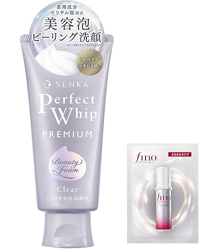 Amazon | SENKA プレミアムパーフェクトホイップ クリア 120g 洗顔