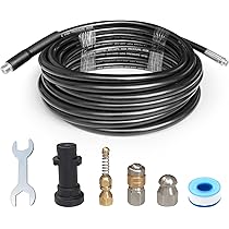 Amazon.co.jp: CONPURL パイプクリーニングホース ケルヒャー対応 逆