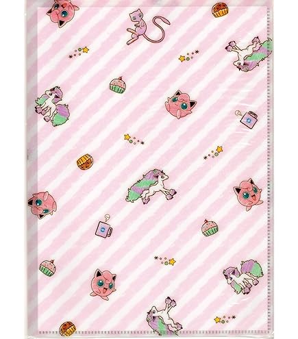 ポケモン A4クリアファイル5枚セット メイ カミツレ フウロ レッド