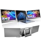 Amazon.co.jp: 合金製 デュアルモニター 14インチ モバイルトリプル