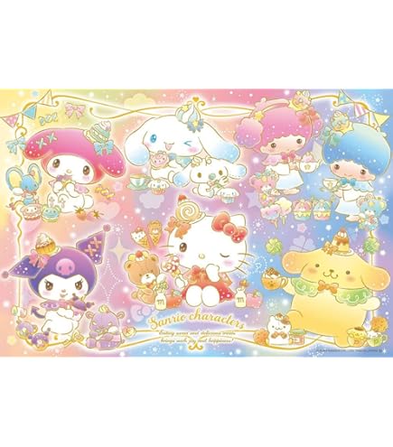 Amazon.co.jp: 1000ピース ジグソーパズル ハローキティのティー