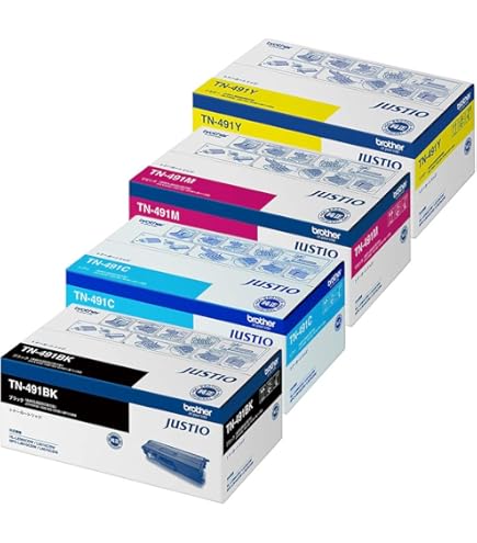 Amazon.co.jp: [ セット品 ] BROTHER ブラザー TN-491 / TN491 トナー