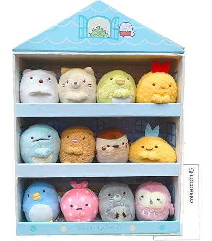 Amazon.co.jp: サンエックス すみっコぐらし てのりぬいぐるみ 24種