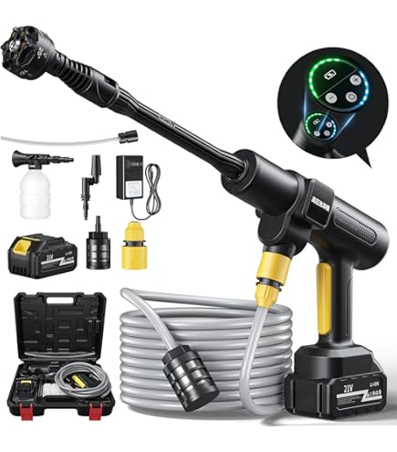 Amazon | T-PROFESSIONAL 高圧洗浄機 2.0 スタンダードセット ハンディ