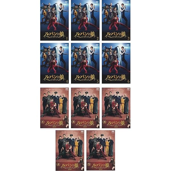 Amazon.co.jp: ルパンの娘 DVD-BOX : 深田恭子, 瀬戸康史, 小沢真珠