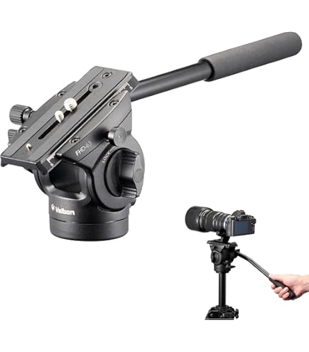 Amazon | Manfrotto ビデオキット カーボンファイバー三脚 504HD-535K