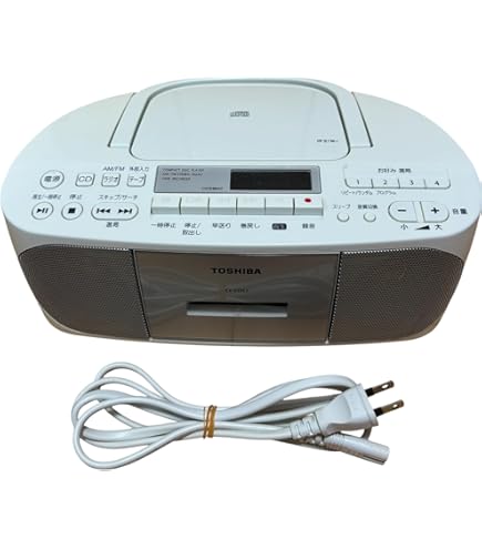 Amazon.co.jp: TOSHIBA CDラジオカセットレコーダー CUTEBEAT ブルー