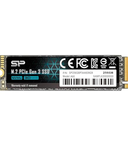 Amazon | シリコンパワー SSD 256GB 3D NAND M.2 2280 PCIe3.0×4 NVMe1