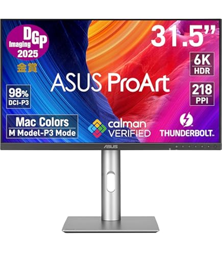 Amazon.co.jp: ASUS 27インチ クリエイター向けモニター ProArt