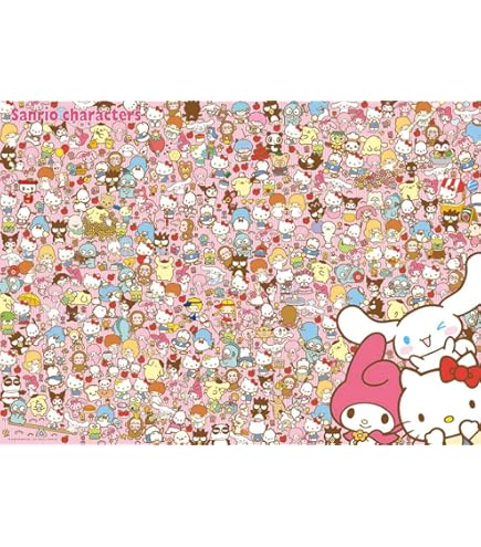 Amazon | 1000ピース ジグソーパズル ハローキティのフラワーショップ