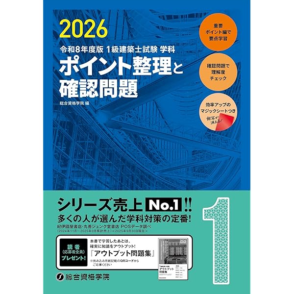 令和4年度版 1級建築士試験学科厳選問題集500+125 | 総合資格学院
