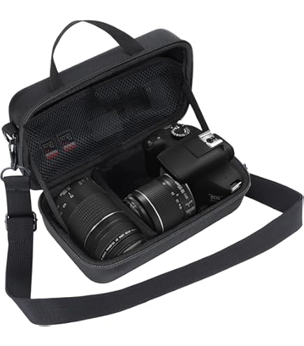 Amazon | Canon eos kiss X4,X3用 一眼レフカメラバッグ 18-55mmレンズ