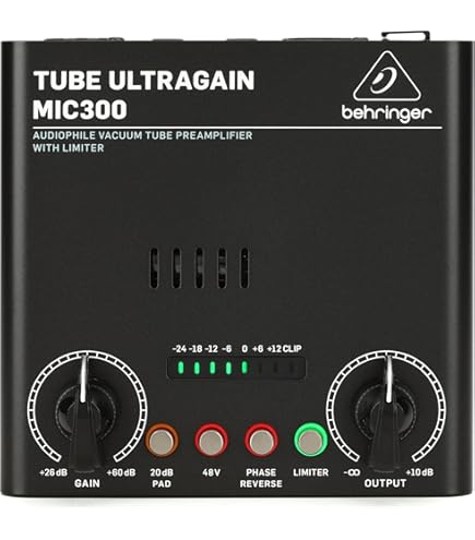 Amazon | BEHRINGER ベリンガー MIC2200 ULTRAGAIN PRO マイク