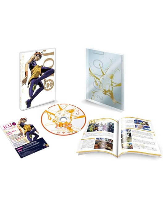 Amazon.co.jp: ジョジョの奇妙な冒険 黄金の風 Vol.1 (1～4話/初回仕様