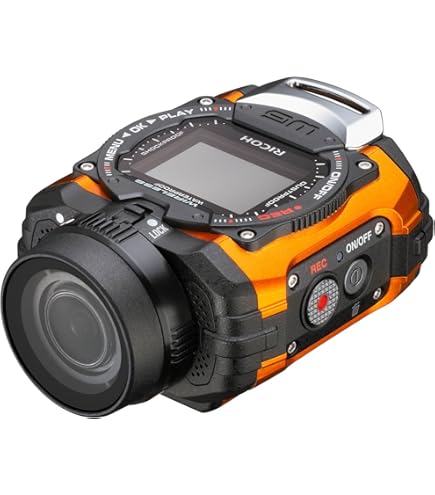 Amazon | RICOH 防水アクションカメラ WG-M2 シルバー 4K動画 超広角