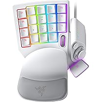Amazon.co.jp: Razer Tartarus Pro Mercury White 左手キーパッド 20個
