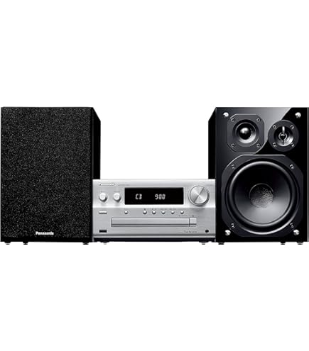 Amazon.co.jp: Panasonic CDステレオシステム ブラック SC-PM48-K