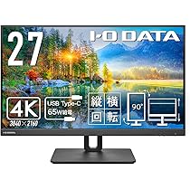 I-ODATA 27型4K 他モニター1枚・アーム＋補強プレート＋スペーサー