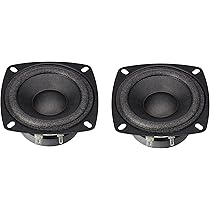Amazon.co.jp: FOSTEX 8cm ウーハー PW80K(P) ペア : 楽器・音響機器
