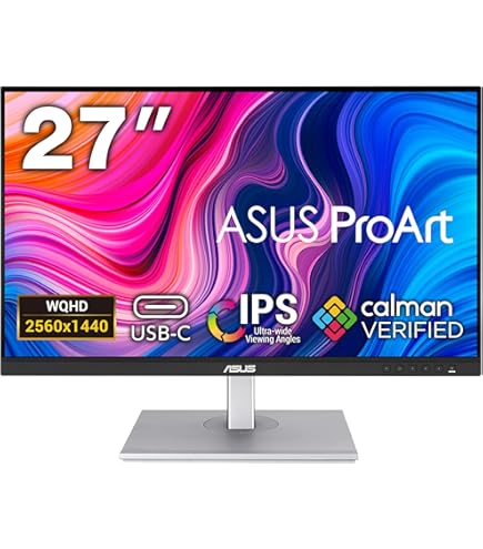 Amazon.co.jp: PA279CV-R ASUS ProArt 27型 4K高色域ディスプレイ