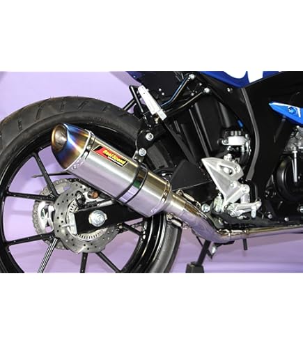 Amazon | HMS GSX-R125 バイクマフラー 8BJ-DL32D 2BJ-DL33B デルタ