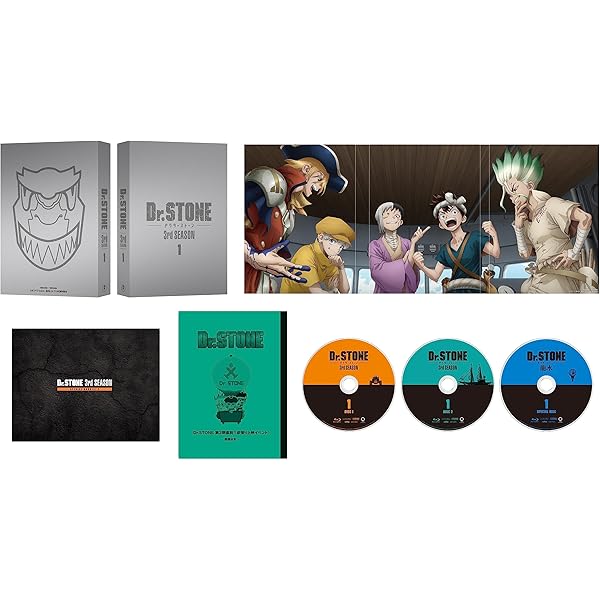 Amazon.co.jp: 『Dr．STONE』3rd SEASON Blu-ray BOX 2 初回