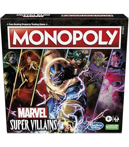 Amazon.co.jp: Hasbro Gaming モノポリーアベンジャーズ : おもちゃ