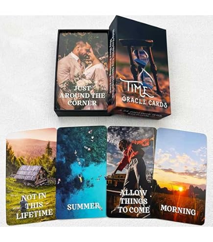 Amazon.co.jp: Sacred Time Oracleデッキ、神のタイミングオラクル