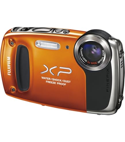 Amazon | FUJIFILM デジタルカメラ FinePix XP150 防水 オレンジ F FX