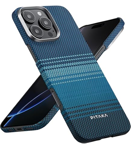 Amazon.co.jp: 「PITAKA」 iPhone 16 Pro Max用 ケース アラミド繊維製