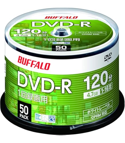 Amazon.co.jp: Victor 映像用DVD-R CPRM対応 16倍速 120分 4.7GB