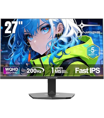 Amazon.co.jp: HP ゲーミングモニター 23.8 インチ フルHD 5ms 144Hz