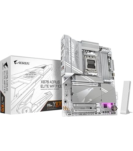 Amazon | GIGABYTE X870 AORUS Elite WIFI7 ICEマザーボード - AMD