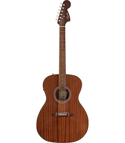 Amazon | Fender エレアコ Redondo Special Mahogany, Natural ソフト