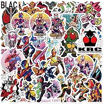 Amazon.co.jp: 50枚入り 仮面ライダーステッカーセット アニメ