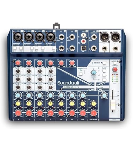 Amazon | Soundcraft Notepad-5 ミキサー | ミキサー | 楽器・音響機器