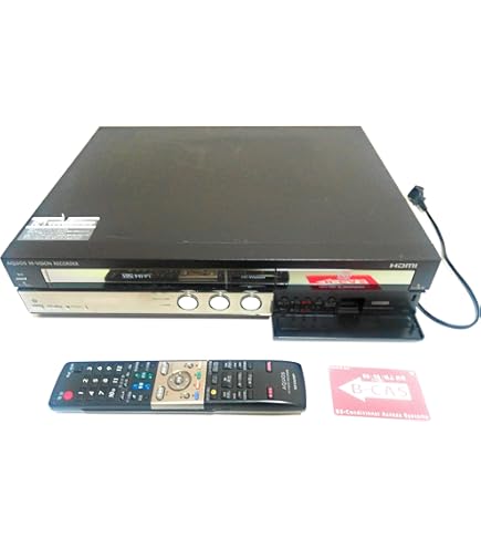 Amazon | パナソニック 250GB 2チューナー DVDレコーダー VHSビデオ一