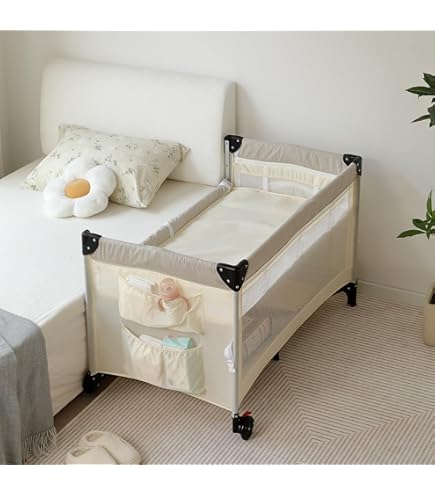 値下げしました】Aprica 折りたたみベビーベッド クリーム色 値下げ